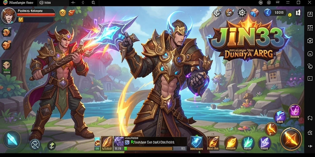 Gameplay menakjubkan di dunia fantasi ARPG JIN33.