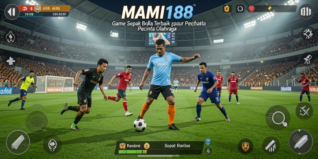 Tampilan gameplay yang mendebarkan di MAMI188.