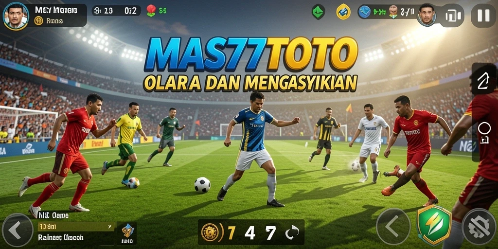 Tangkapan layar gameplay <strong>MAS77TOTO</strong> yang menunjukkan aksi seru olahraga.