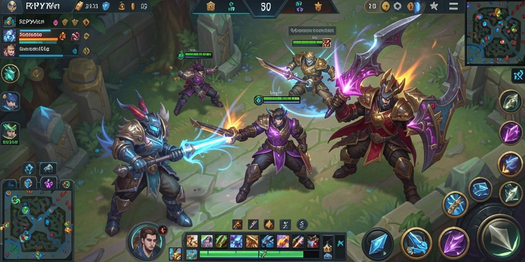 Gameplay seru dan strategi mendalam dalam RPYYY.