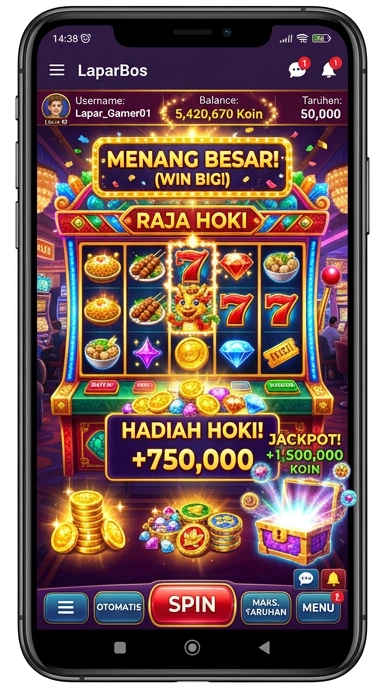 Beranda laparbos menampilkan aplikasi populer dan terbaru.